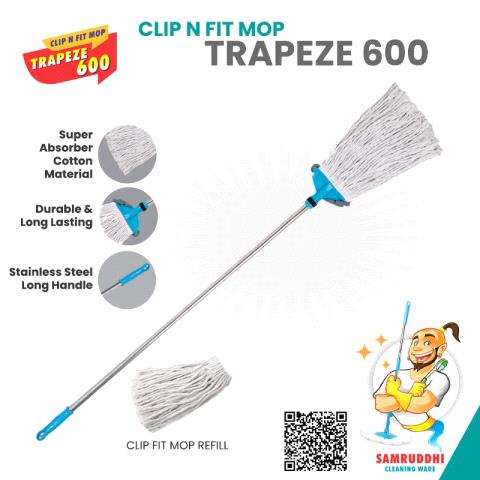 CLIP N FIT MOP TRAPEZE 600 